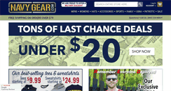 Desktop Screenshot of navygear.com